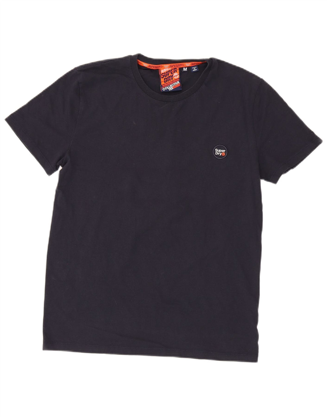 Tricou Superdry pentru bărbați Top mediu din bumbac bleumarin