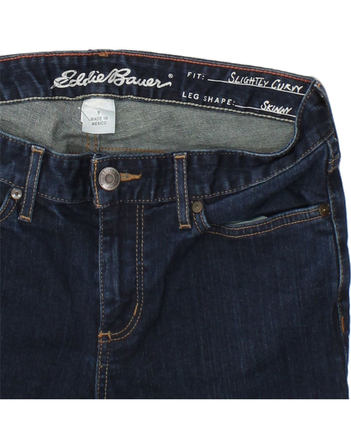 EDDIE BAUER Womens Skinny Jeans US 6 Medium W28 L29 Navy Blue Vintage Eddie Bauer and Second-Hand Eddie Bauer from Messina Hembry 