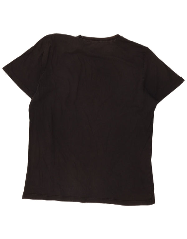 Tricou grafic pentru bărbați Adidas Top mare negru