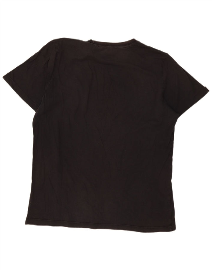 Tricou grafic pentru bărbați Adidas Top mare negru