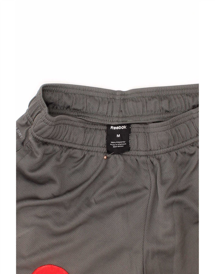 Pantaloni scurți sport grafic Nike pentru băieți 10-11 ani, gri mediu, poliester sport