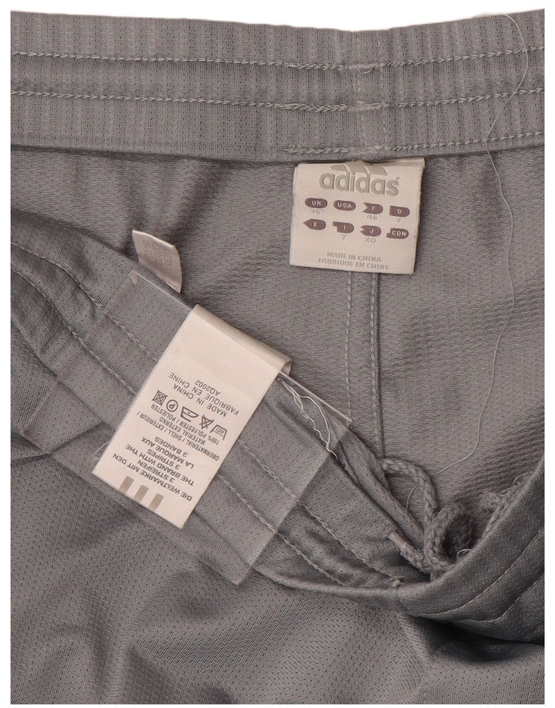 Pantaloni scurți sport Adidas pentru bărbați, mari, gri, poliester