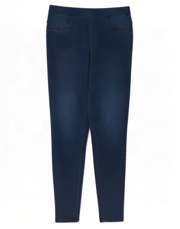 Blugi jegging pentru femei Marks & Spencer UK 10 mici W28 L28 bleumarin bumbac