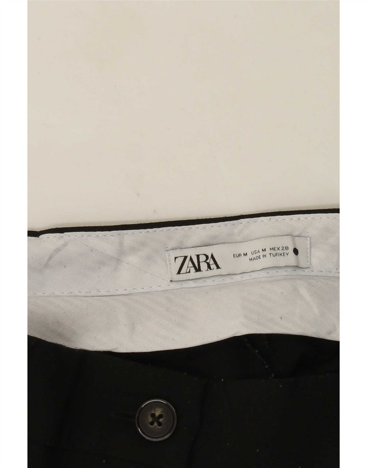 Pantaloni scurți chino pegged pentru femei Zara Medium W28 Negru