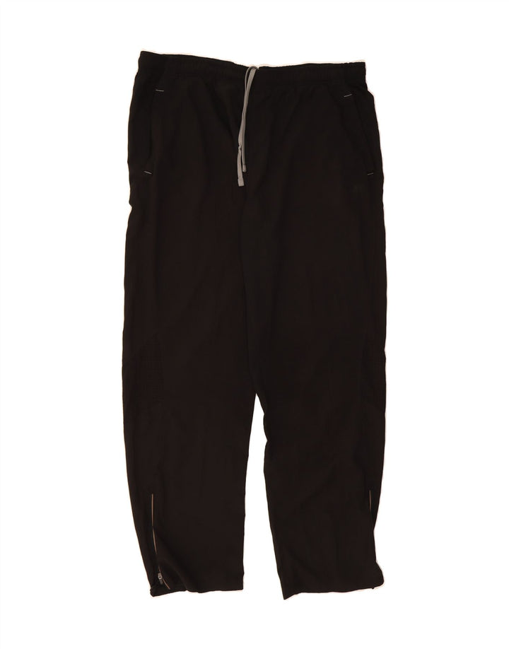 RUSSELL ATHLETIC Mens Tracksuit Trousers Large  Black Polyester Vintage Russell Athletic and Second-Hand Russell Athletic from Messina Hembry 