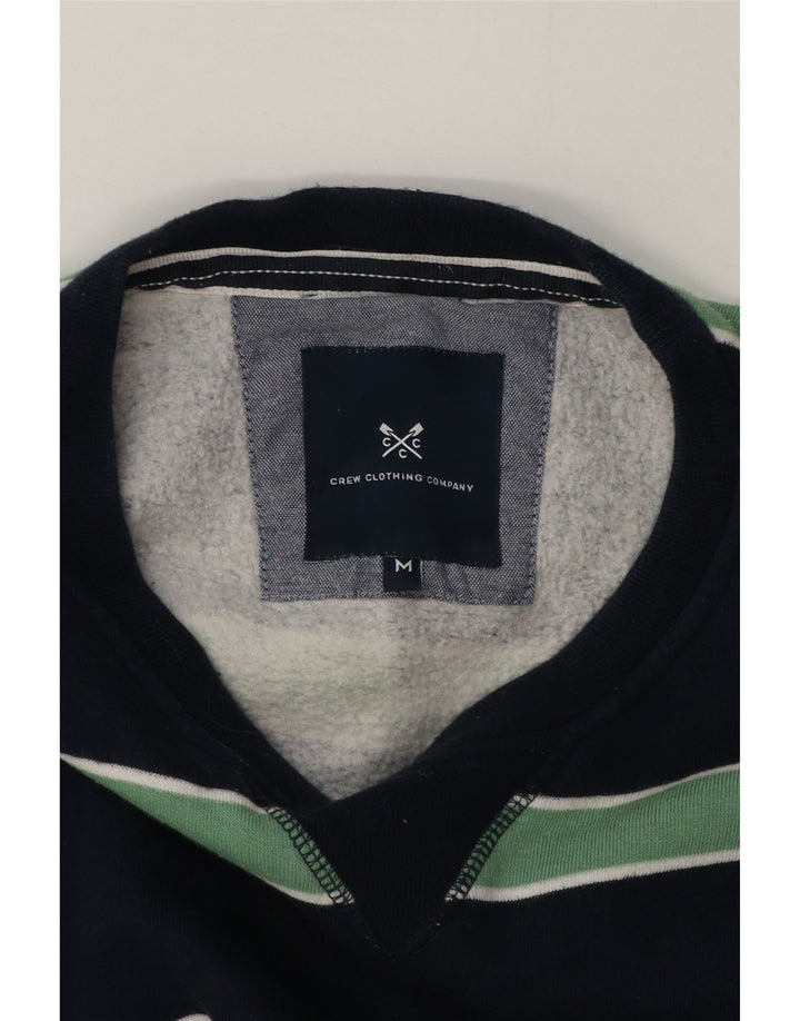 Crew Clothing Hanorac pentru bărbați Pulover Mediu Bleumarin Bumbac cu dungi