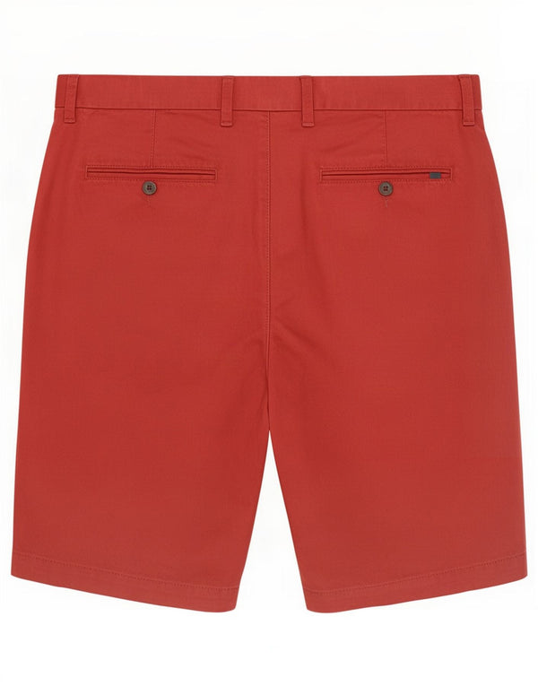 Pantaloni scurți chino pentru bărbați Marks & Spencer W36, bumbac roșu mare