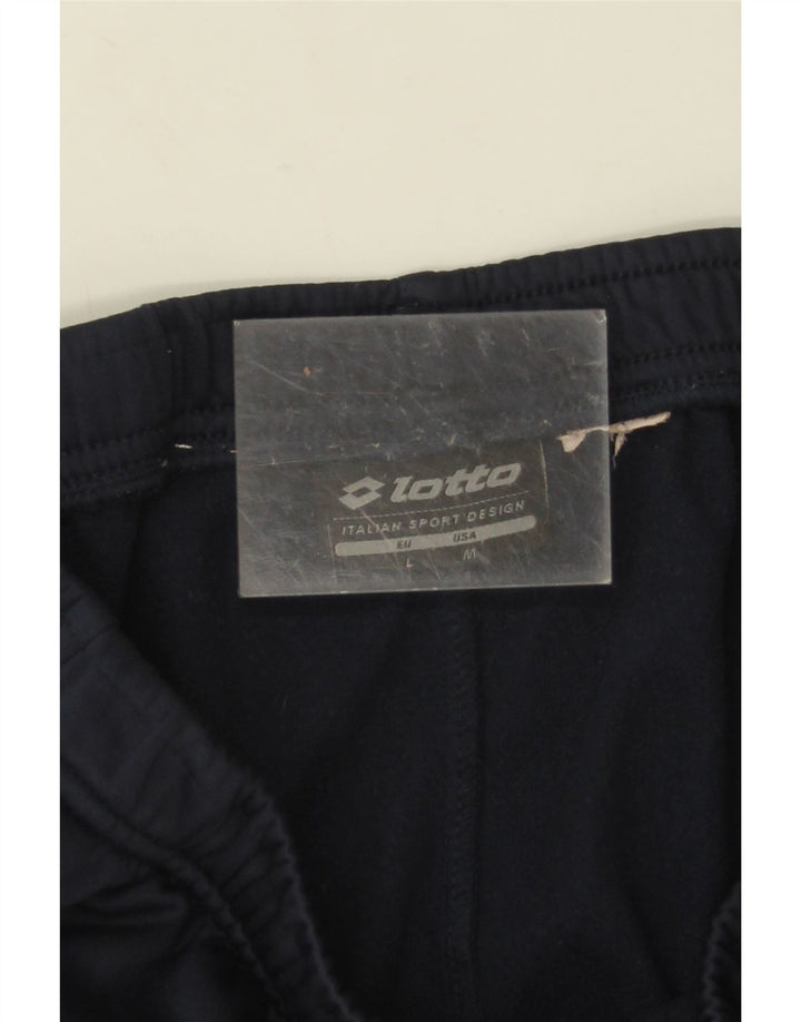 Pantaloni de trening pentru bărbați Lotto Joggeri mari bleumarin