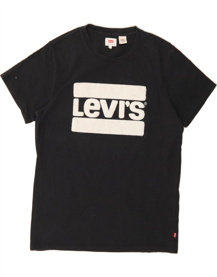 VANS Mens Graphic T-Shirt Top Medium Black Cotton Vintage Vans and Second-Hand Vans from Messina Hembry 