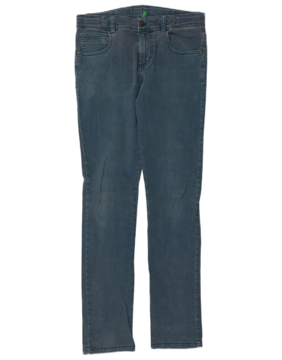 Blugi Benetton Băieți Slim 15-16 Ani L30 L31 Albastru