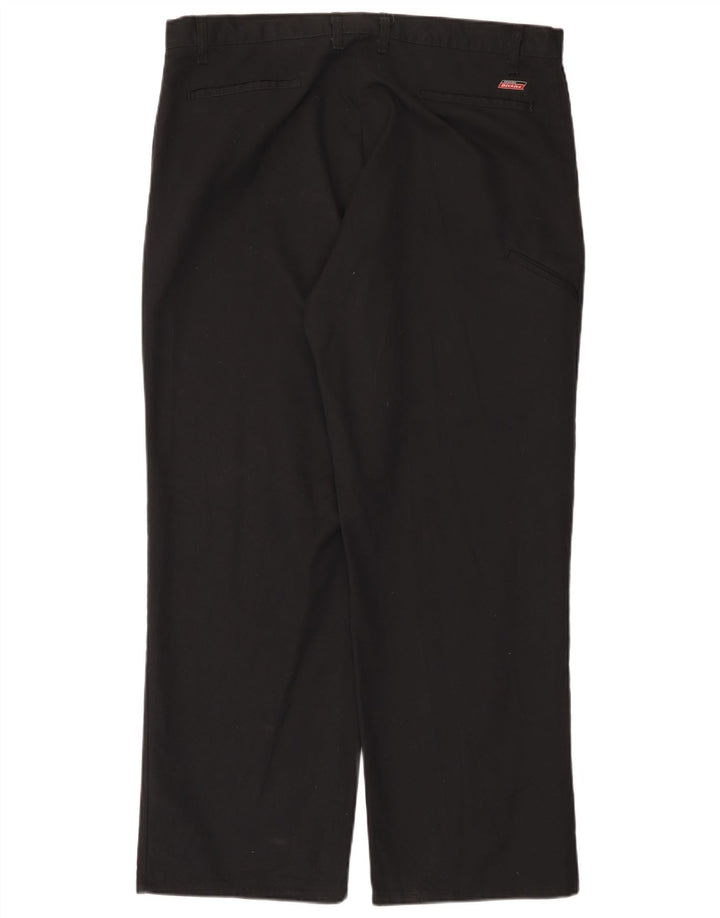 Pantaloni chino obișnuiți pentru bărbați Dickies L40 L32 Poliester negru