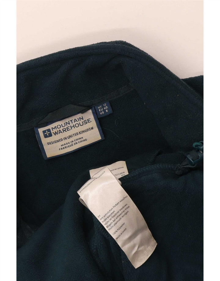 Jachetă din lână pentru femei Mountain Warehouse UK 12 Poliester verde mediu