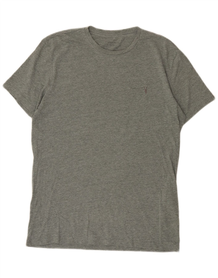 Tricou pentru bărbați All Saints Top din bumbac verde mediu