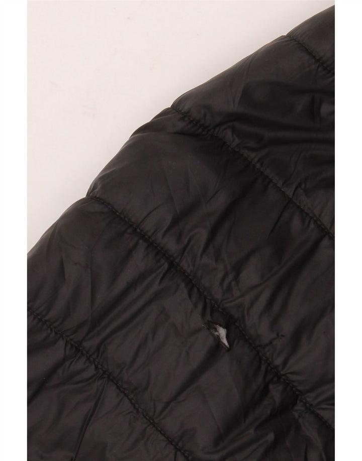 Jachetă căptușită pentru bărbați ZARA UK 44 2XL Nylon negru