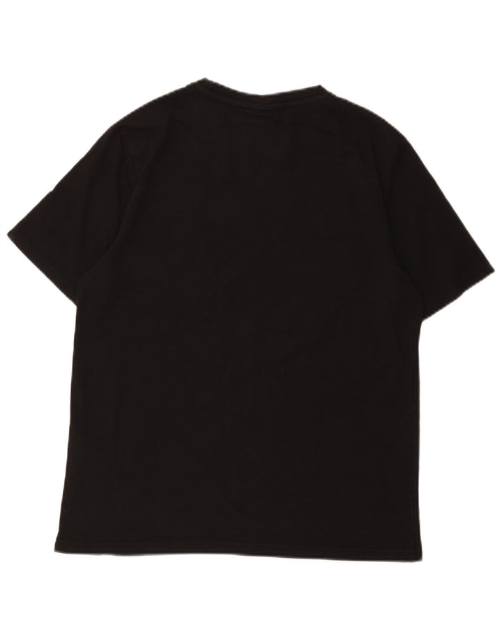 Tricou grafic pentru bărbați Ellesse Top mic, negru, bumbac
