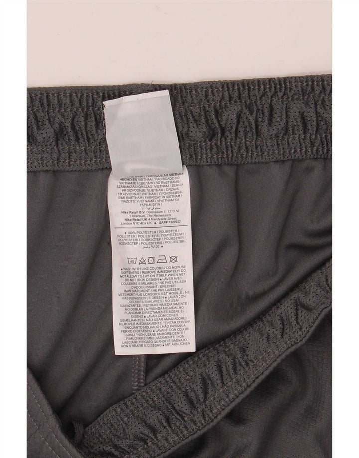 Pantaloni scurți sport Nike Dri Fit pentru bărbați XL, gri, poliester color bloc