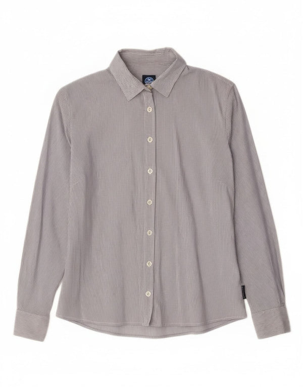 Cămașă North Sails pentru femei UK 10 Small Blue Pinstripe Cotton