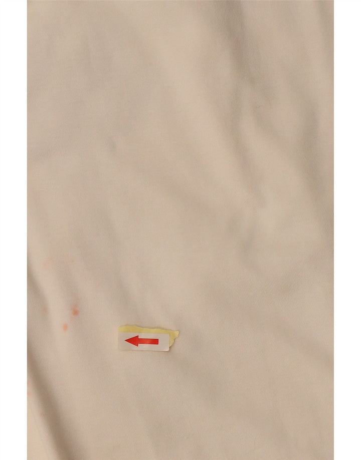 Tricou pentru femei Zara UK 16, mare, alb, bumbac