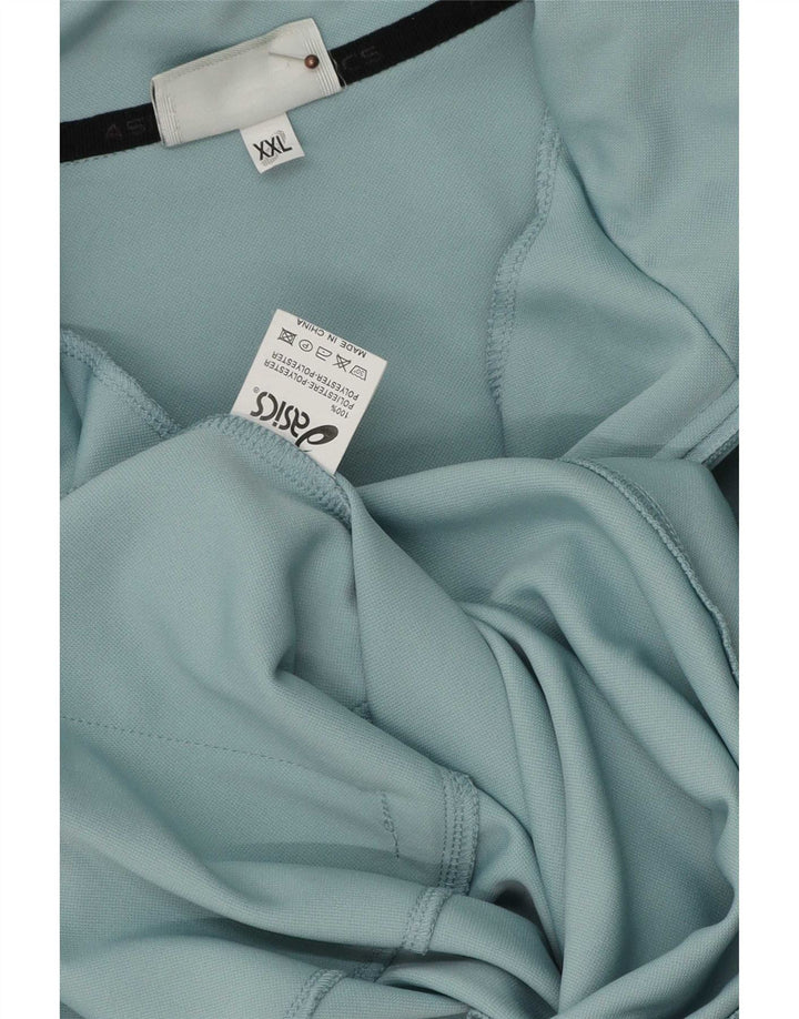 Jachetă de trening pentru bărbați Asics, 2XL, poliester color bloc, albastru