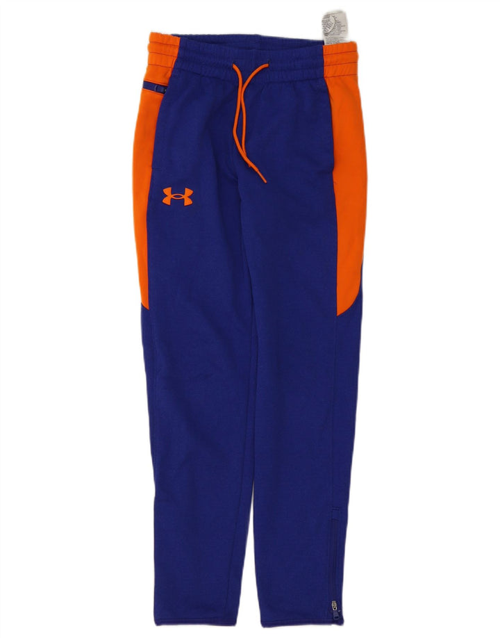 UNDER ARMOUR Pantaloni de trening Cold Gear pentru baieti 9-10 ani albastru mediu