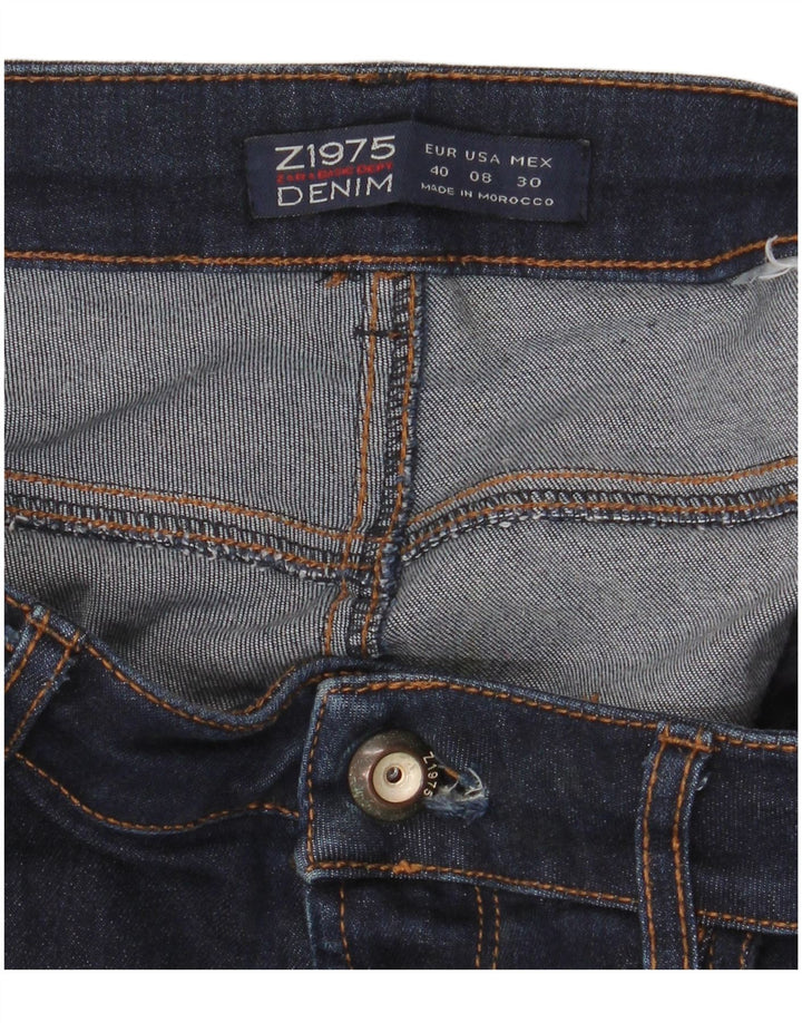 Blugi evazați pentru femei Zara EU 40 Medium W30 L32 Bleumarin