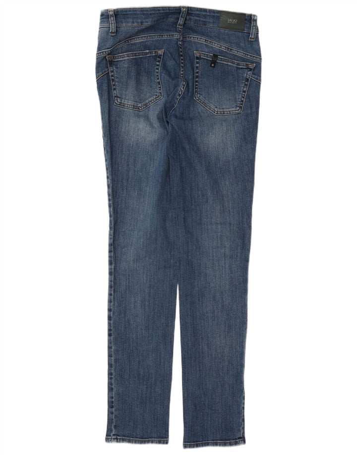 Blugi slim pentru femei Liu Jo W30 L32 albastru