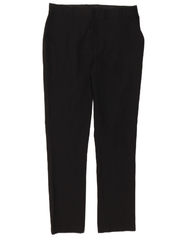 Marks & Spencer pantaloni chino subțiri pentru băieți 15-16 ani W30 L29 negru