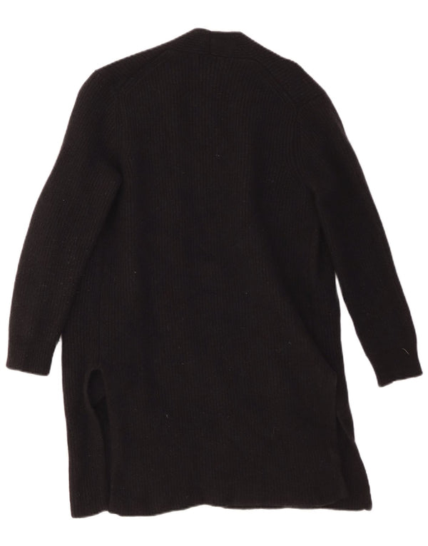 Pulover cardigan deschis pentru femei POLO RALPH LAUREN UK 12 Medium Negru