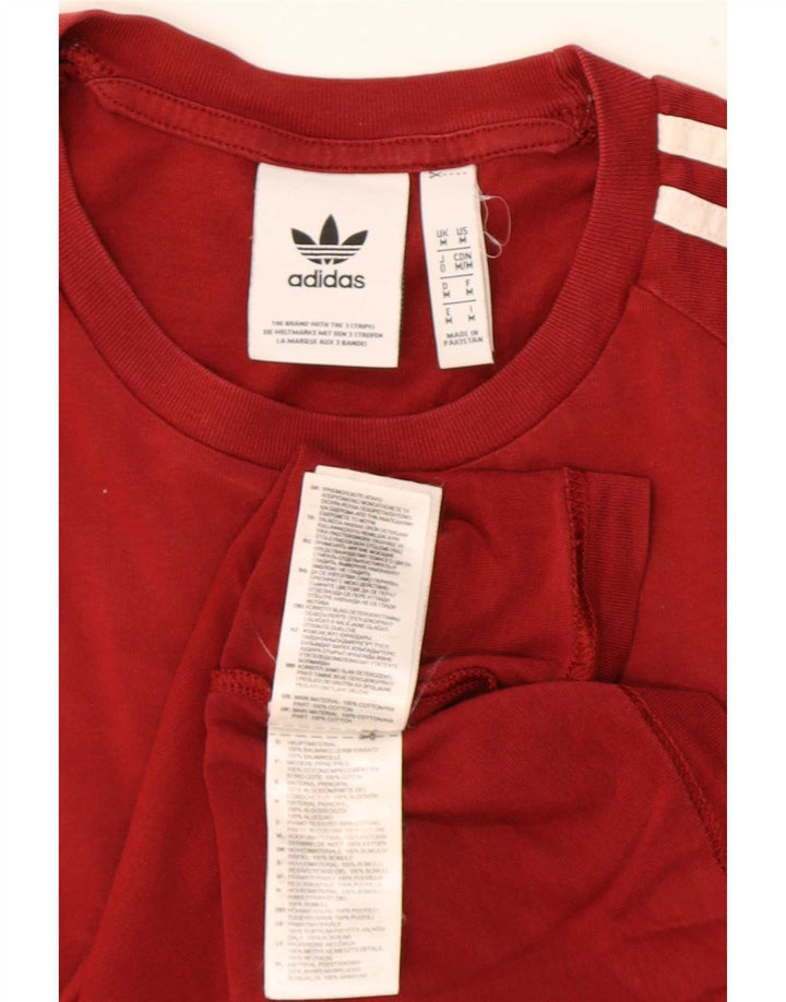 Tricou pentru bărbați Adidas Top Medium Red Bumbac