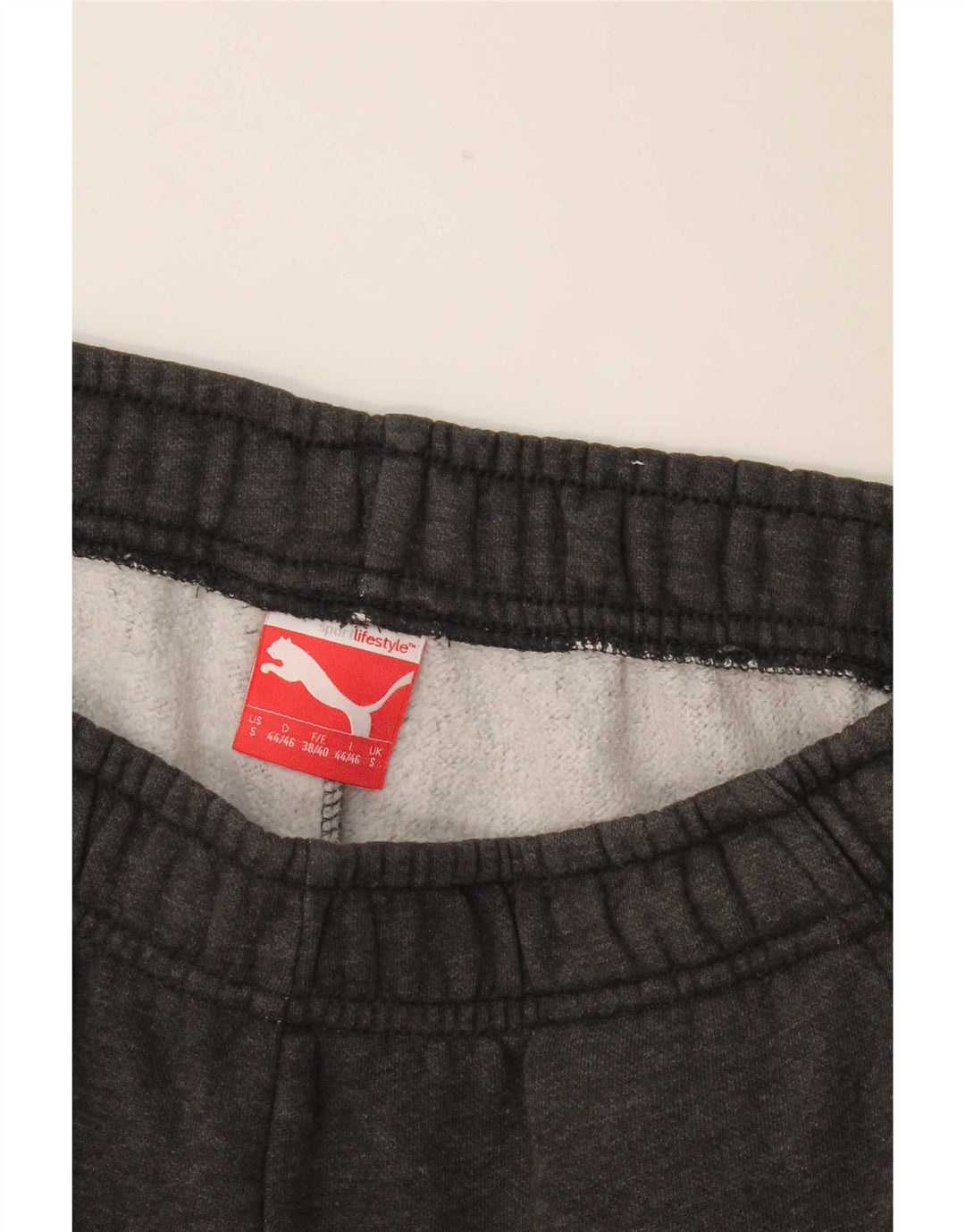 Pantaloni de trening cu grafică Puma pentru bărbați, pantaloni de jogging, mici, gri pete