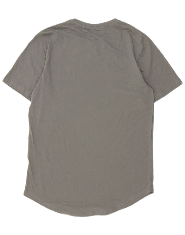 Tricou Jack & Jones Lash pentru bărbați Top din bumbac gri mediu
