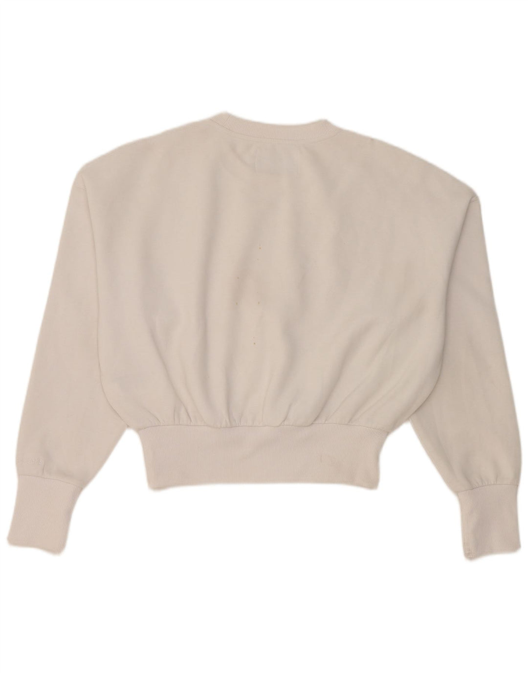 Calvin Klein Jeans Pulover supradimensionat pentru femei UK 14 Medium White