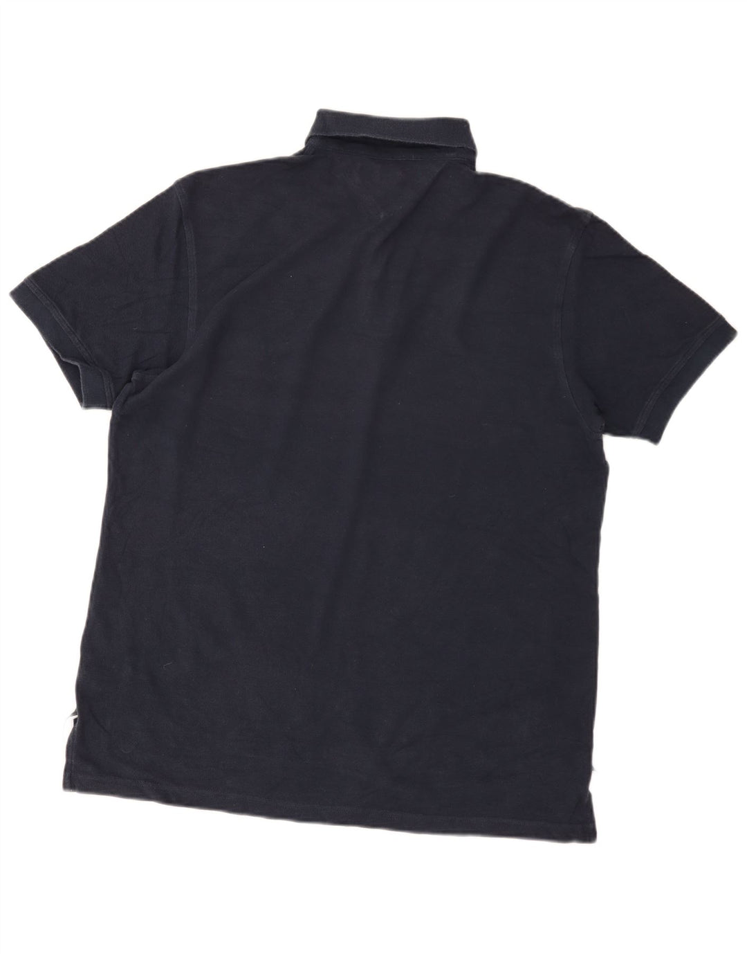 Tricou polo cu mânecă scurtă Tommy Hilfiger pentru bărbați, mediu, bleumarin, clasic