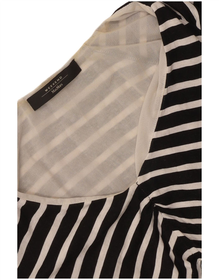 Bluză de weekend pentru femei Max Mara Top UK 12 Medium Black Dunge