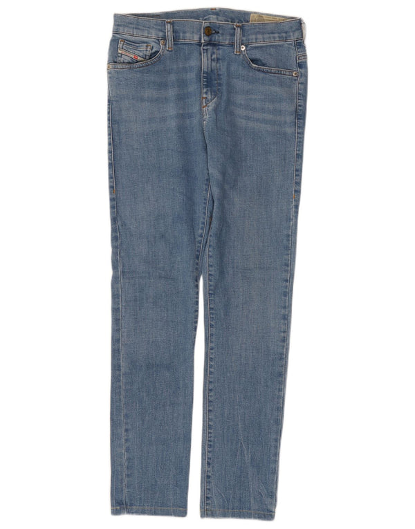 Diesel Womens D-Roisin Regular Waist Super Skinny Jeans W29 L29 Blue Cotton