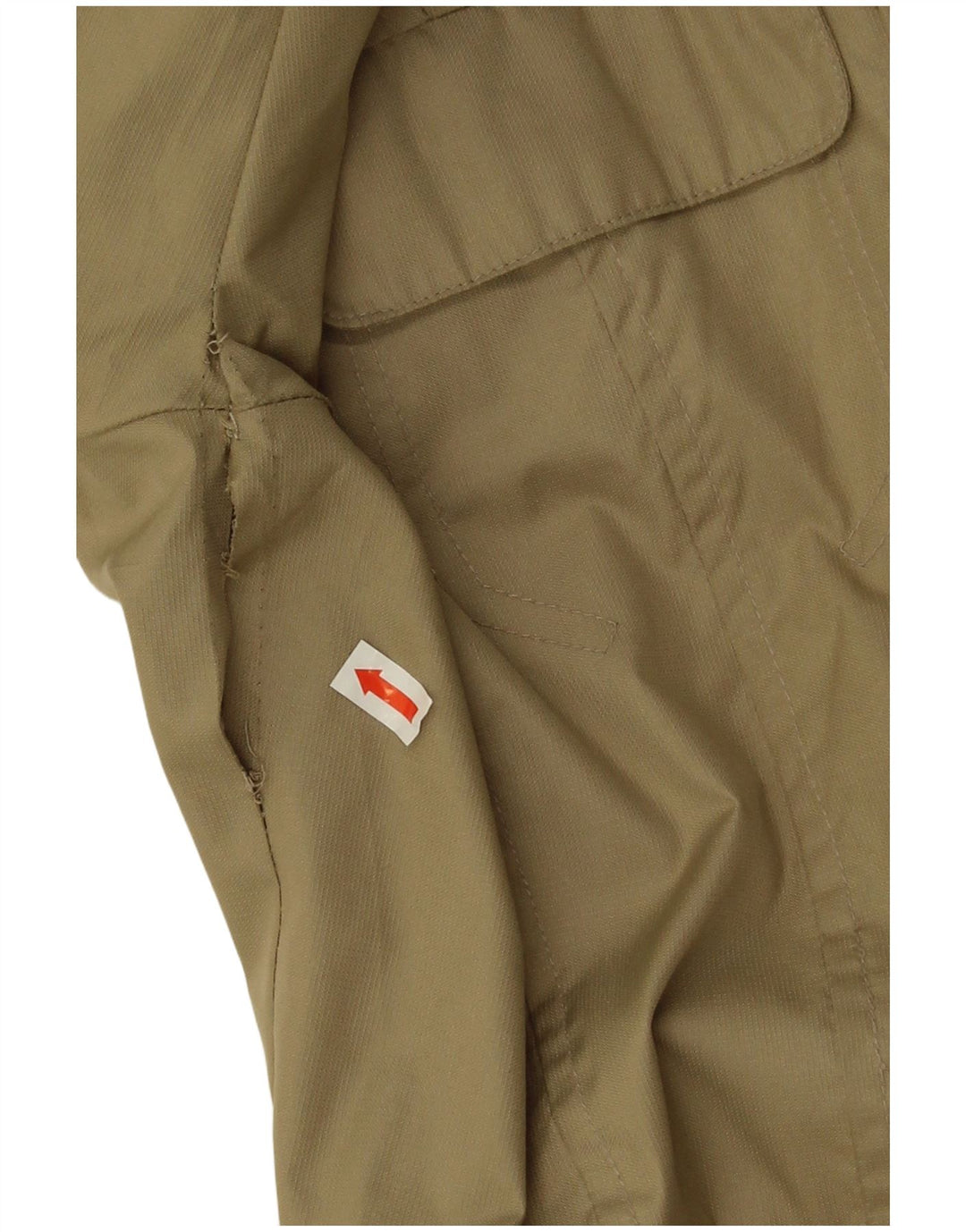 Jachetă utilitare supradimensionată pentru femei Brugi UK 10 Small Beige Poliester