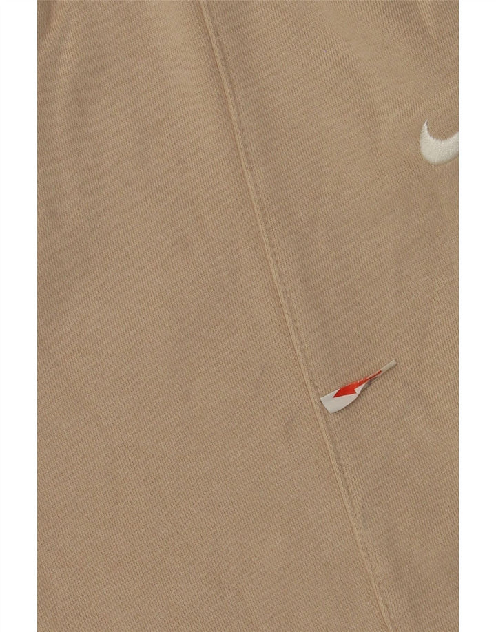 Pantaloni scurți sport Nike pentru bărbați, mici, bej, bumbac