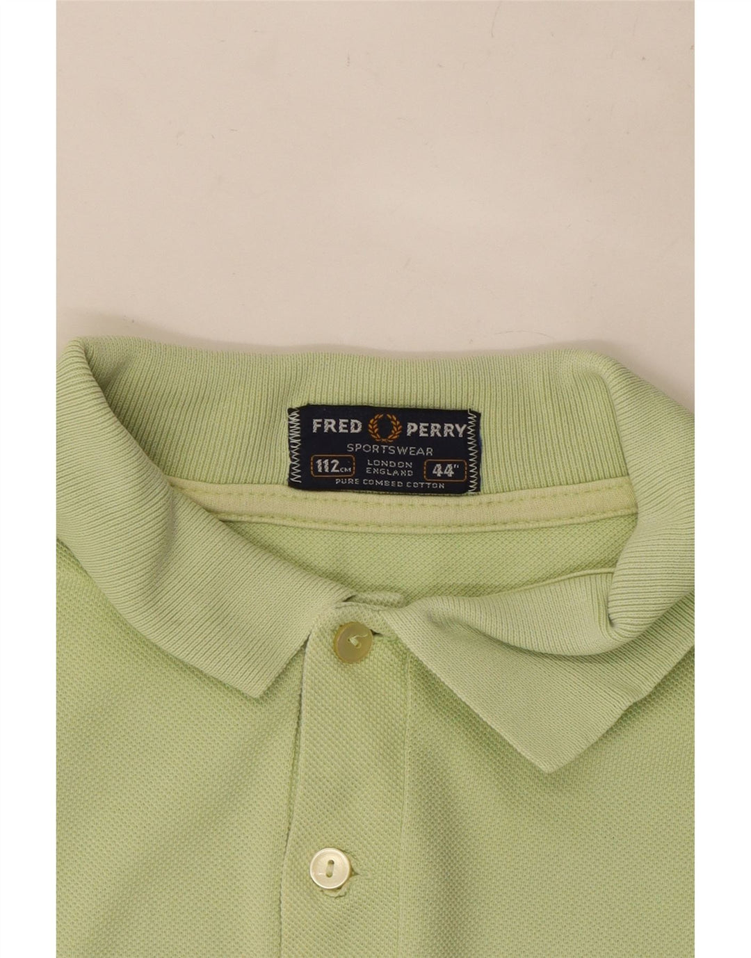 Tricou polo pentru bărbați FRED PERRY, verde mediu