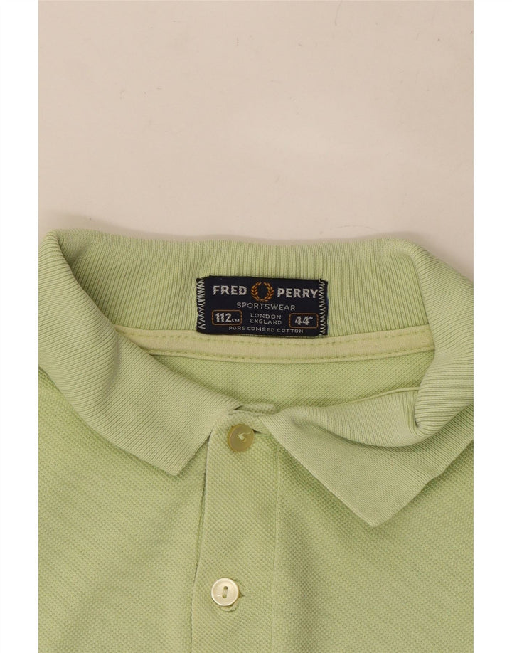 Tricou polo pentru bărbați FRED PERRY, verde mediu