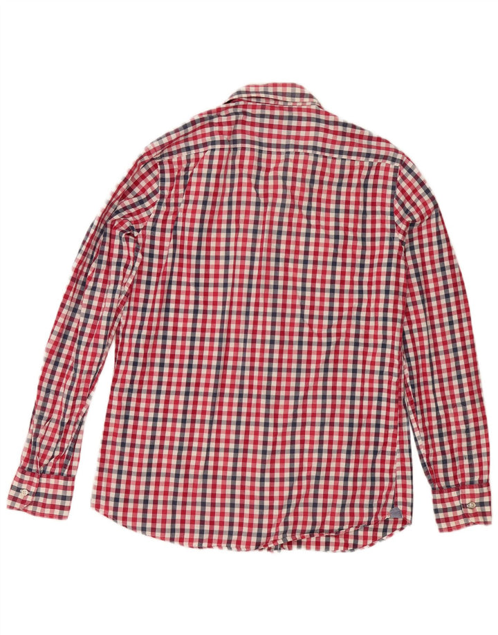 Cămașă Massimo Dutti pentru bărbați, roșu mijlociu