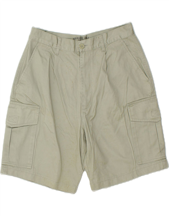 RIFLE Mens Cargo Shorts W33 Medium  Green Cotton Vintage Rifle and Second-Hand Rifle from Messina Hembry 