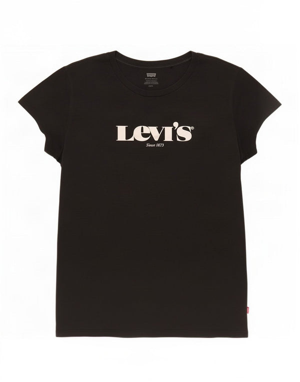 Tricou grafic Levi's pentru femei Top UK 14 Large Black