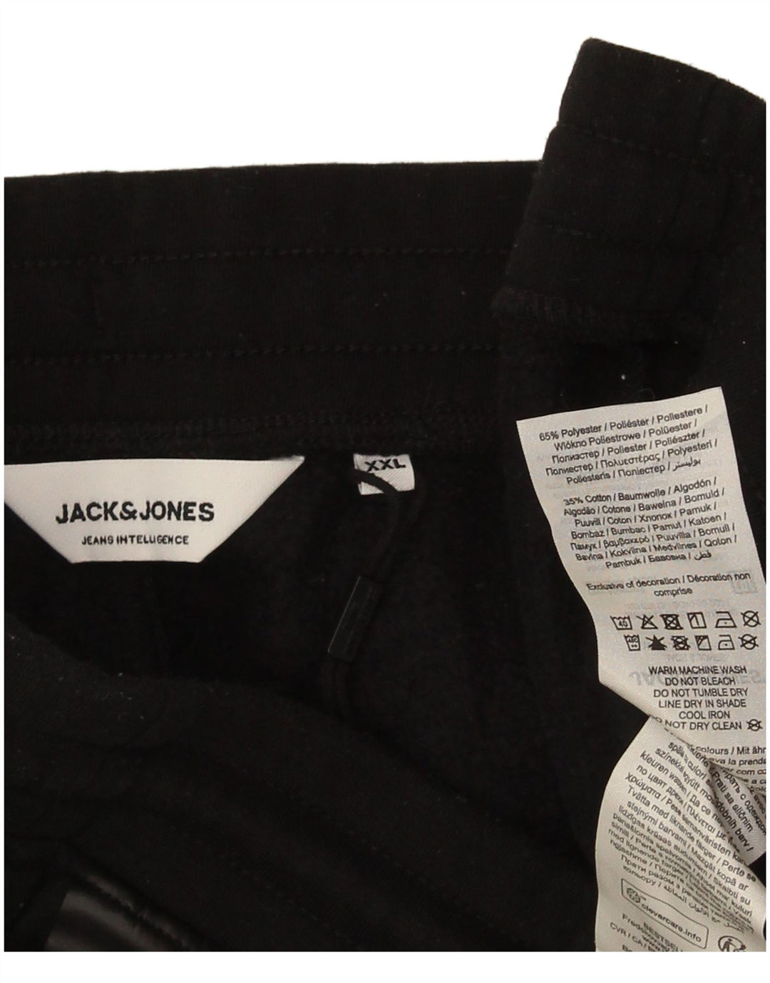 Jack & Jones Pantaloni de trening pentru bărbați Pantaloni de jogging 2XL poliester negru
