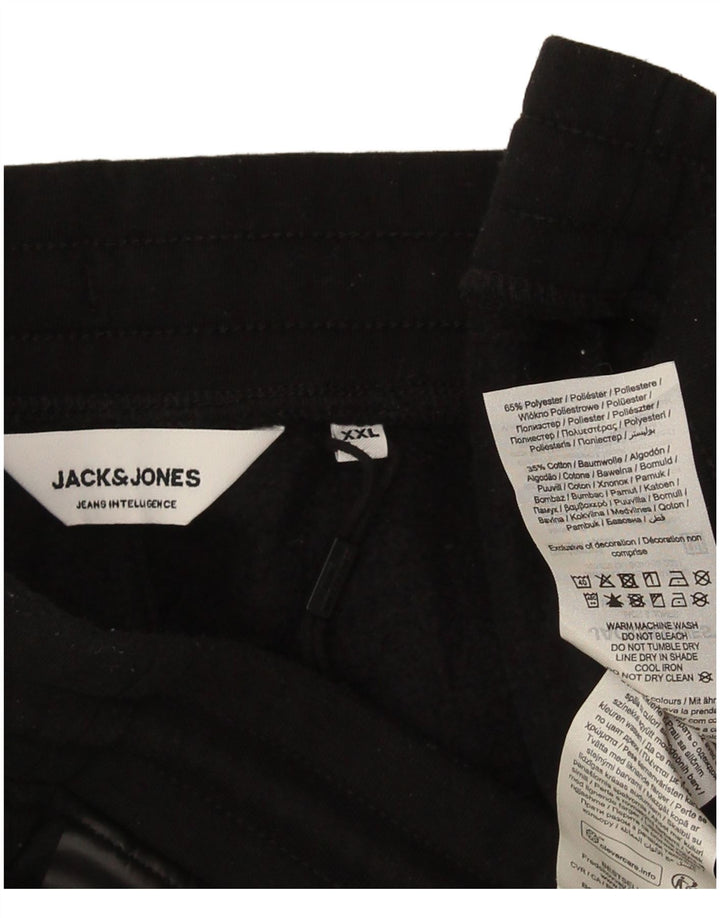 Jack & Jones Pantaloni de trening pentru bărbați Pantaloni de jogging 2XL poliester negru