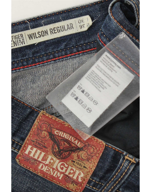 Blugi drepți pentru bărbați Tommy Hilfiger Wilson Regular W36 L30 Bumbac albastru
