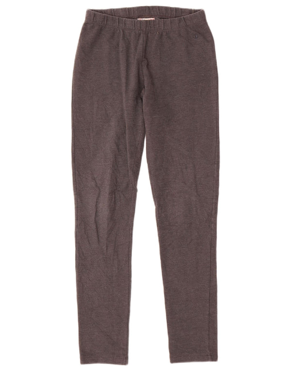 Leggings Champion Womens Heritage Fit UK 10, bumbac gri mic