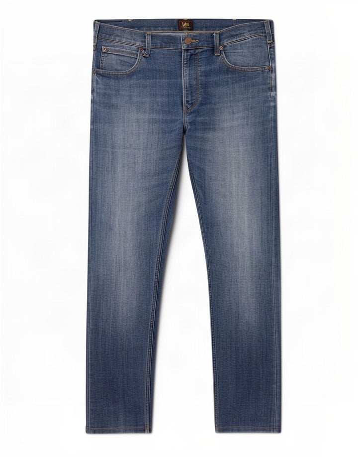Blugi Lee pentru bărbați Daren Zip Fly Slim W36 L32 Bumbac albastru