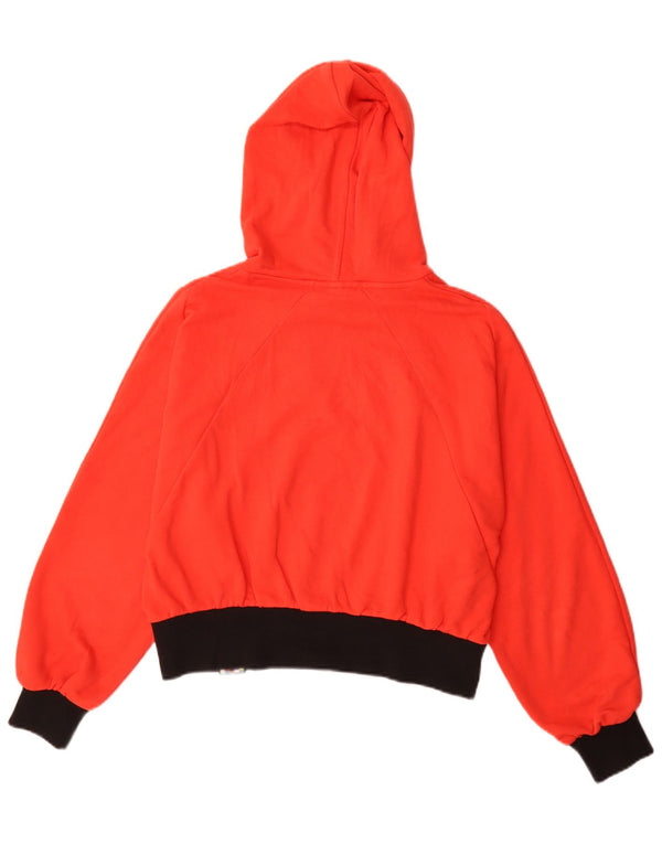 Pulover cu glugă supradimensionat cu grafic Puma pentru femei UK 10 Small Red Colorblock