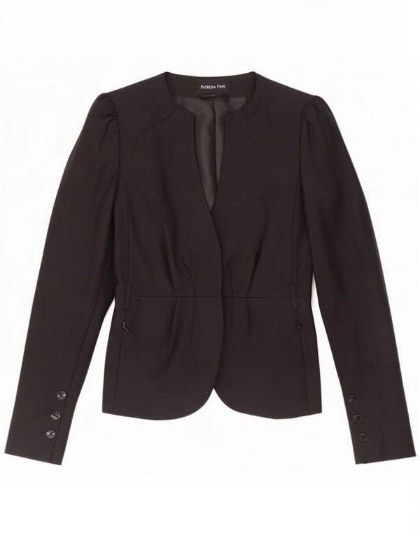 Jachetă pentru femei Patrizia Pepe IT 40 Small Black Wool