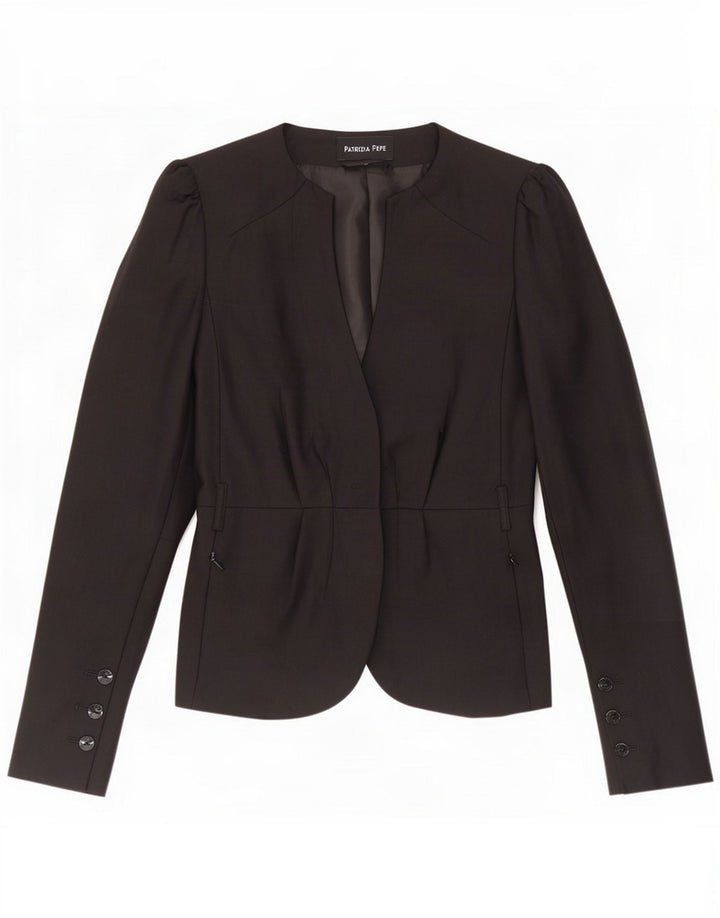 Jachetă pentru femei Patrizia Pepe IT 40 Small Black Wool